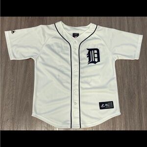 Majestic Detroit Tigers Justin Verlander #35 Youth Large 10/12 MLB Jersey